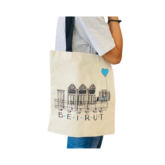 Tote Bag "Beirut" 100% Coton Écoresponsable
