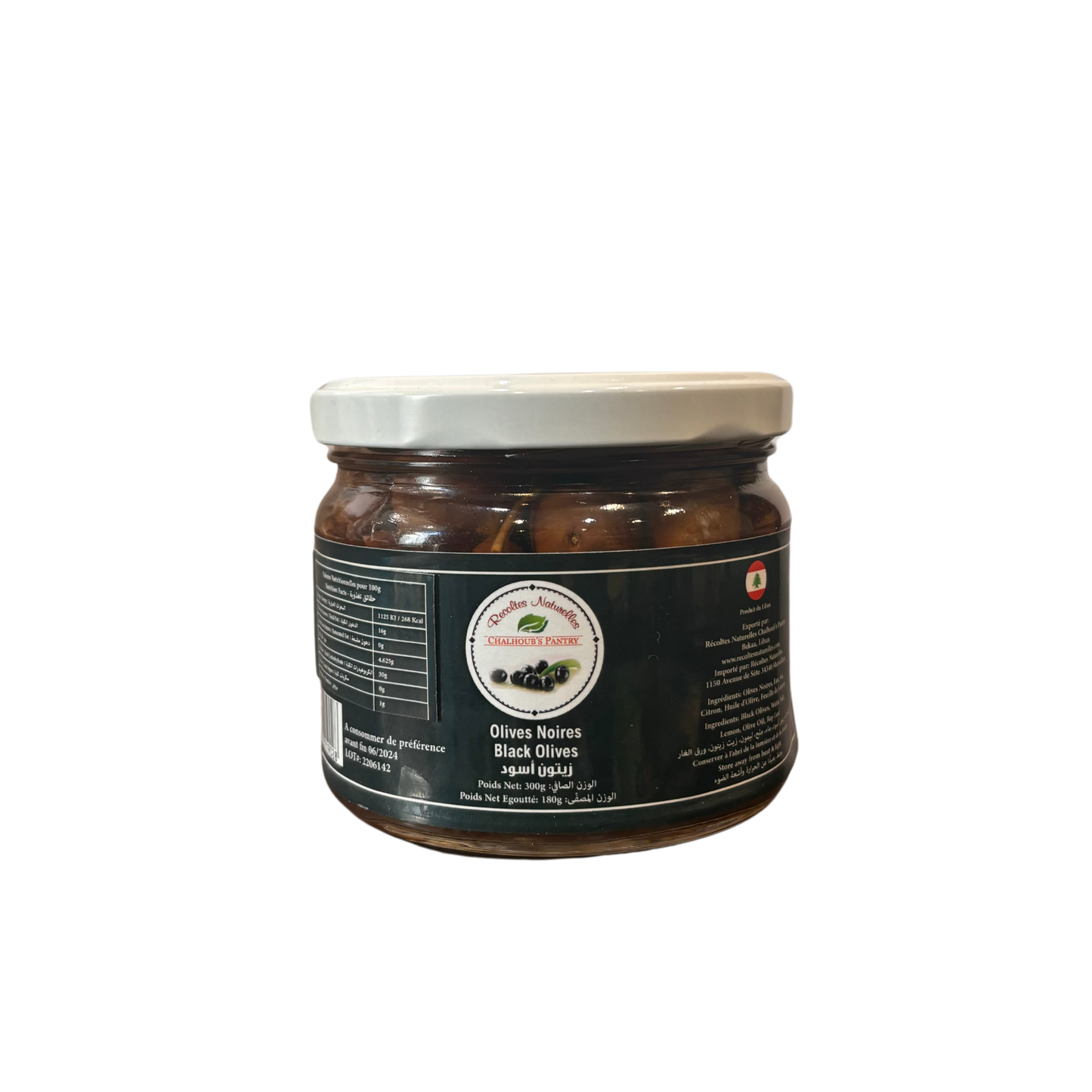 Olives Noires Recoltes Naturelles