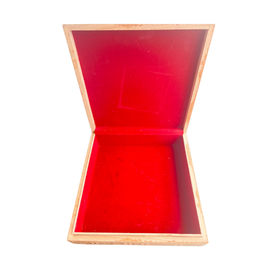 Boîte artisanale en bois de cèdre